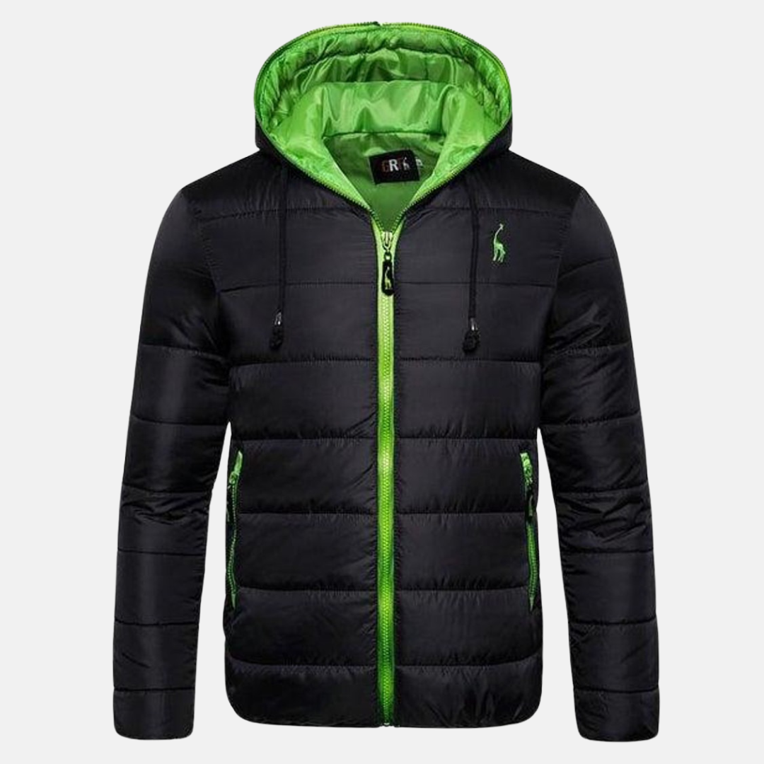 Daunenjacke Damen Warme Passform Kapuze Wasserabweisend