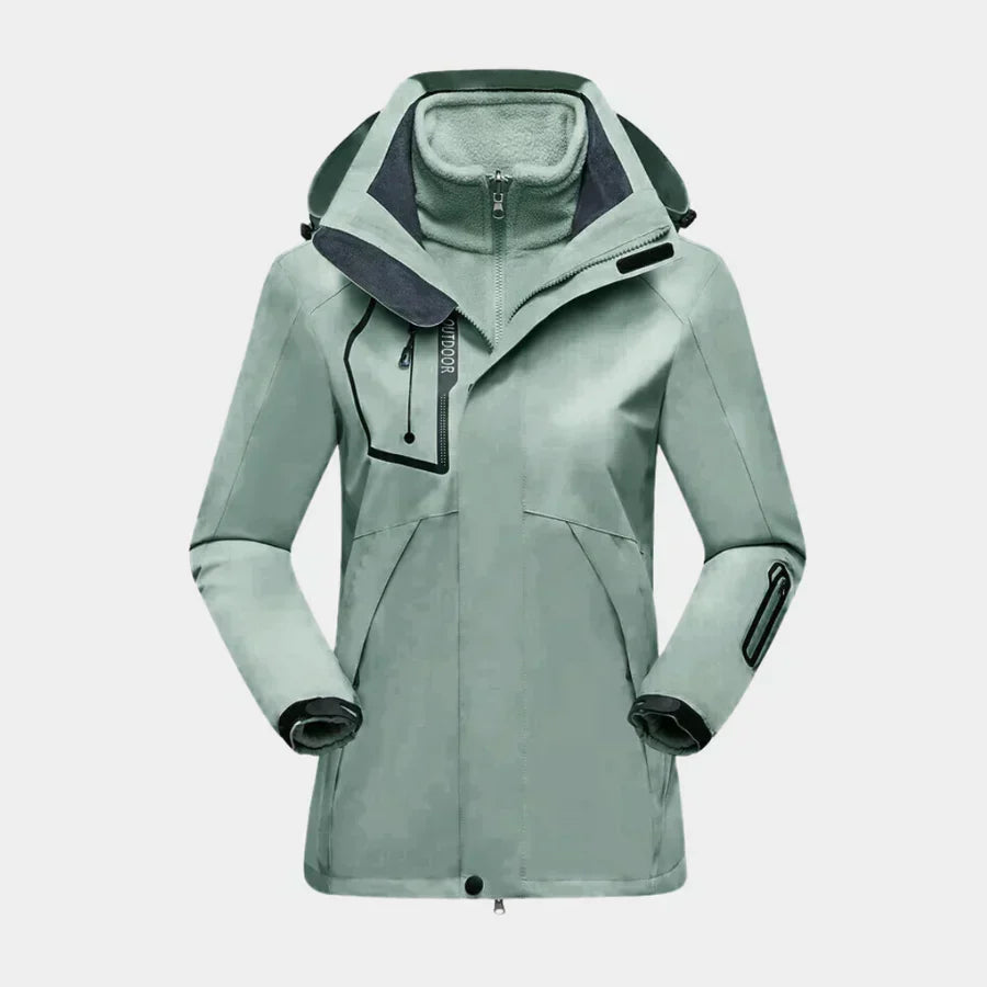 Wasserdichte Skijacke Damen Winter