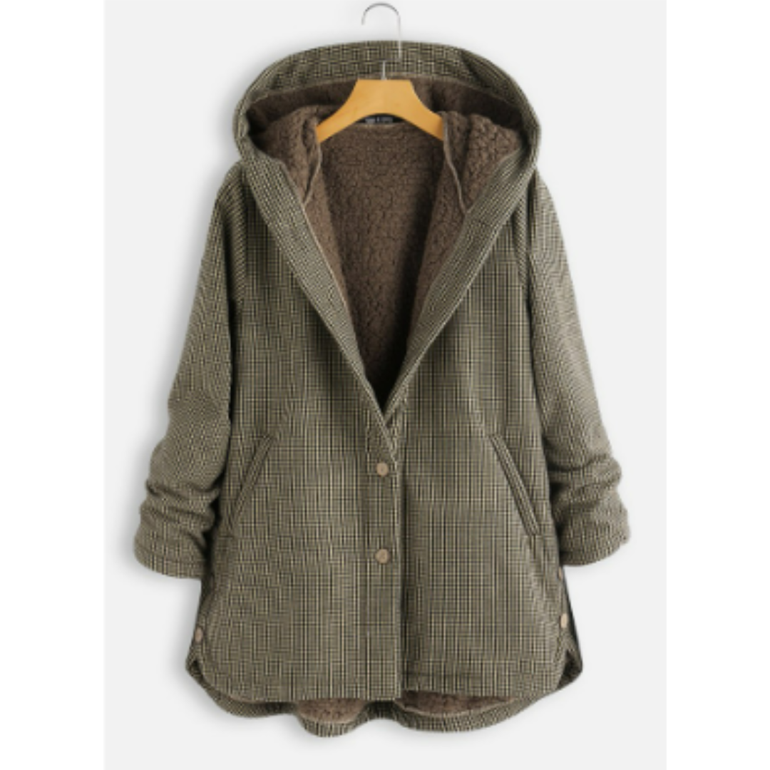 Frauen Winterjacke Warm kapuzenjacke - IdealeKleiden
