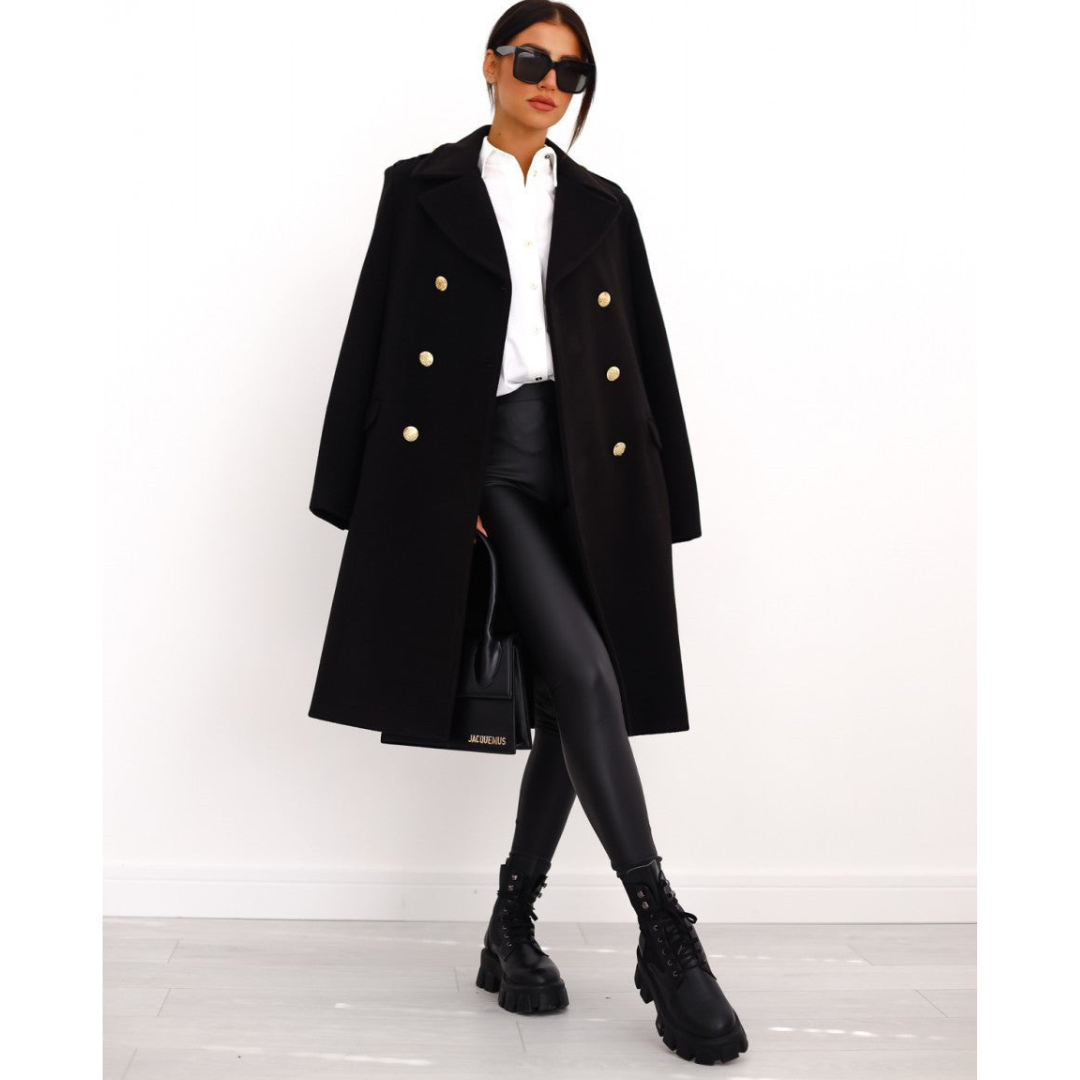Damen Wintermantel Lang Warm Und Elegant - IdealeKleiden