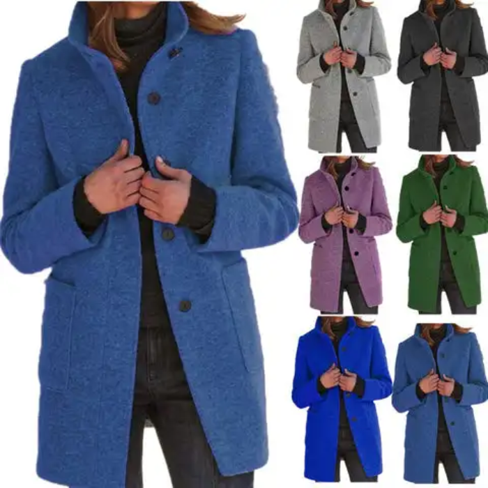 Stilvoller Damen Trenchcoat Winter - IdealeKleiden