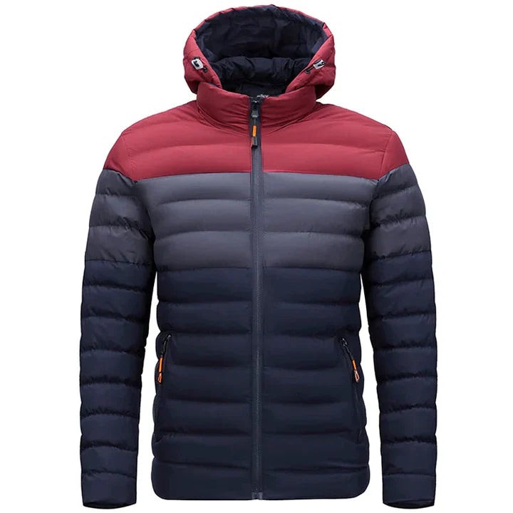 Stilvolle Wattierte Winterjacke Warm Und Elegant - IdealeKleiden