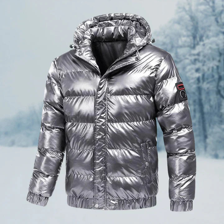 Wasserdichter Wintermantel Herren Modern - IdealeKleiden