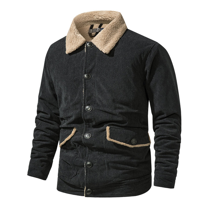 Herren Jacke Warm Isoliert Komfortabel