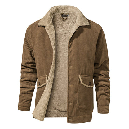 Herren Jacke Warm Isoliert Komfortabel