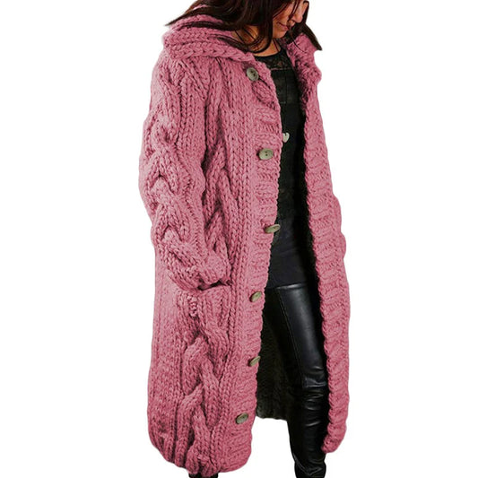 Modische Strickjacke Damen Warm - IdealeKleiden