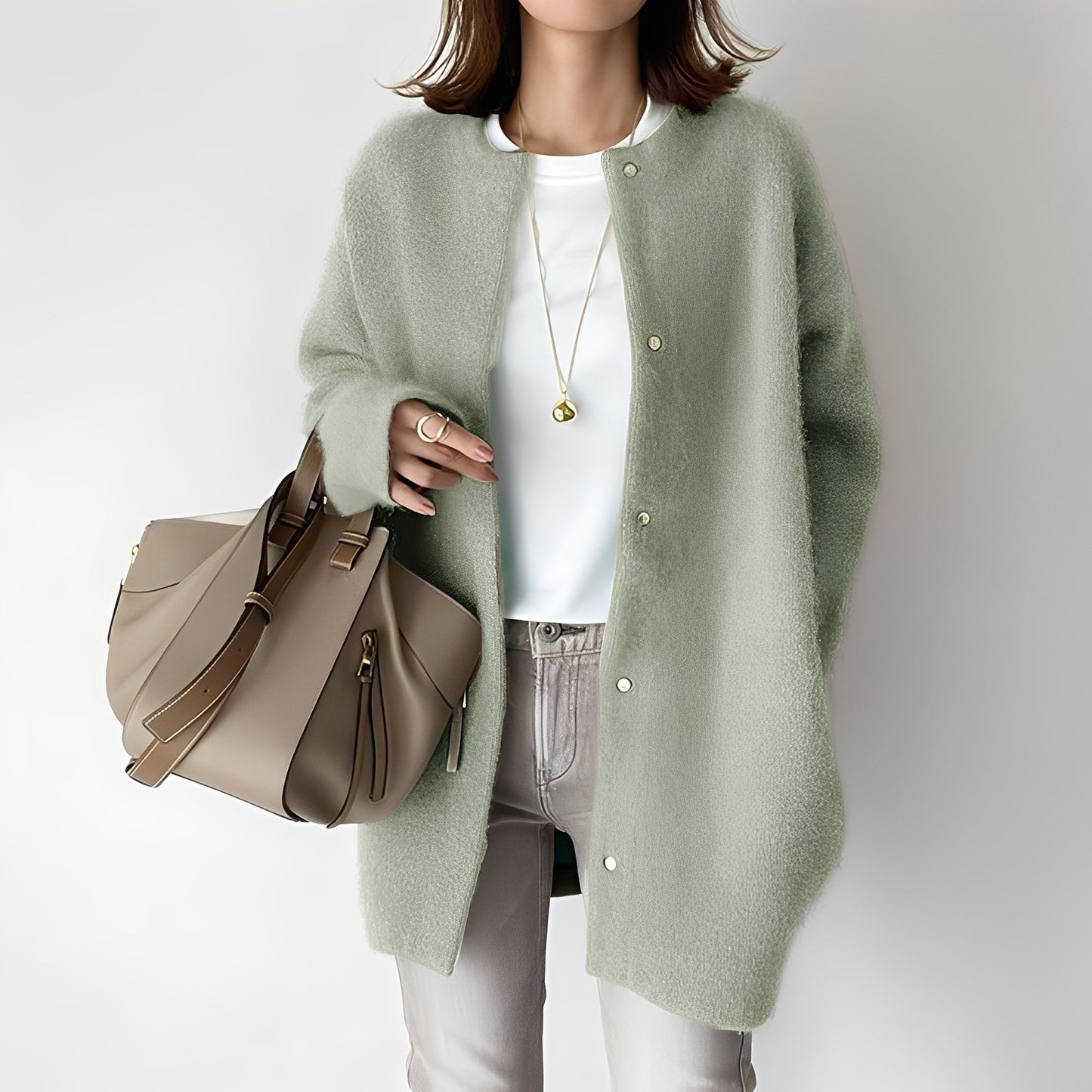 Stylischer Frauen Cardigan Modern Locker