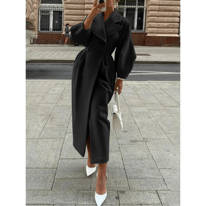 Winter Trenchcoat Damen Elegant Modern