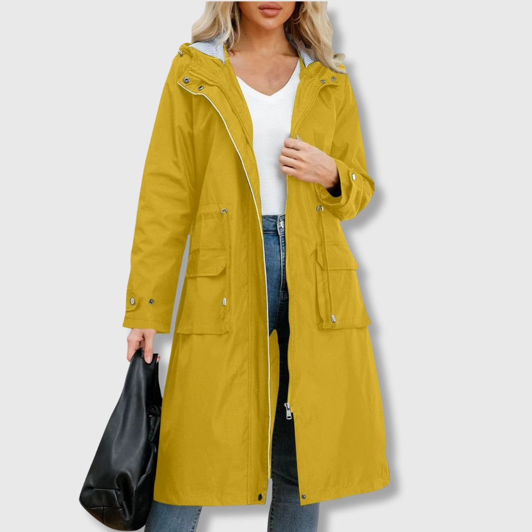 Praktische Winterjacke Kapuze Damen