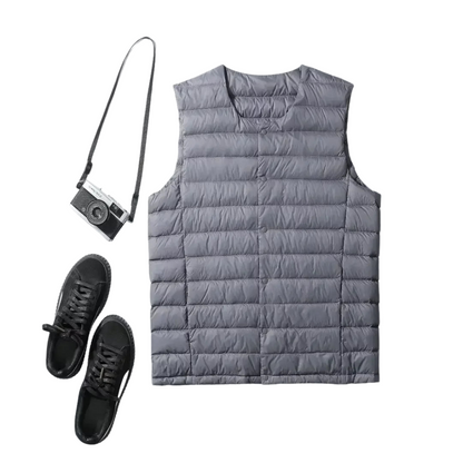 Herren Daunenweste Ärmellos Leicht & Warm Winter