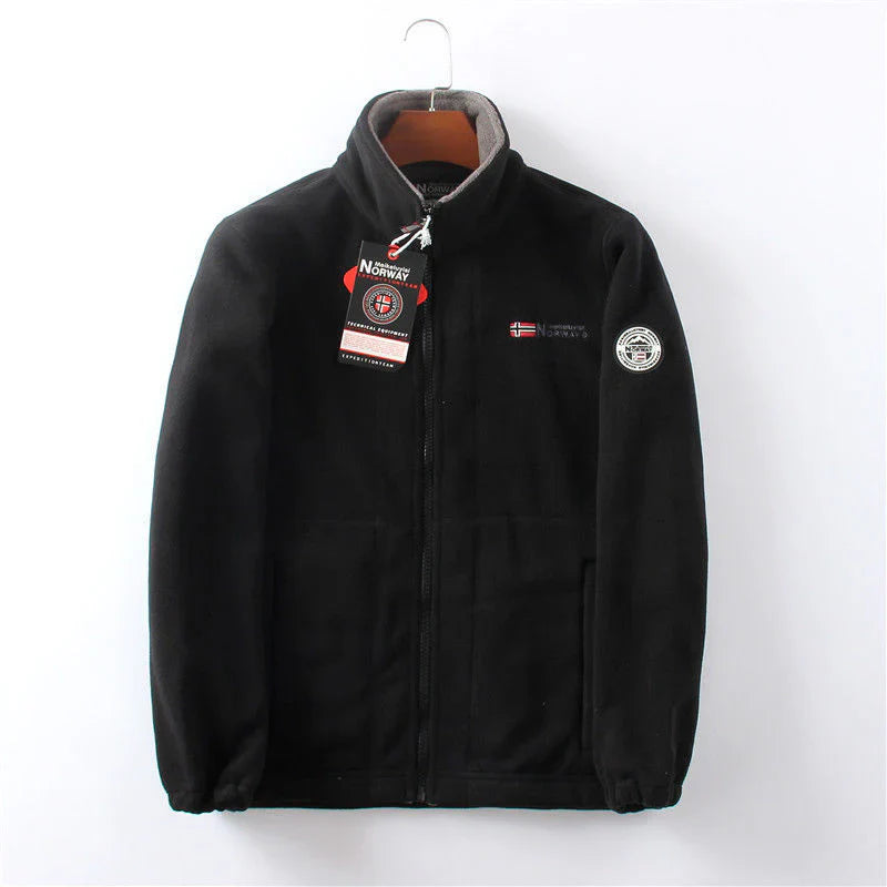 Winddichte Herren Fleecejacke Warm & Bequem