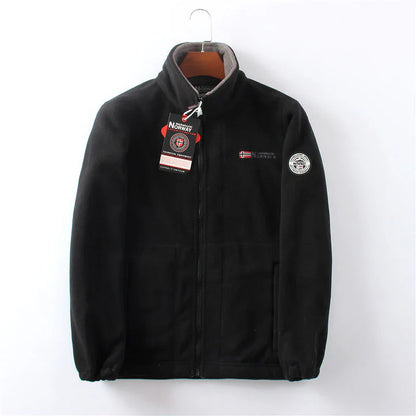 Winddichte Herren Fleecejacke Warm & Bequem