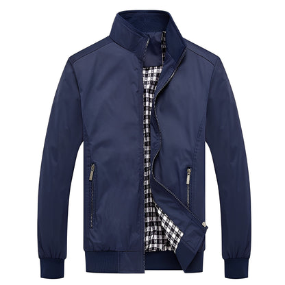 Herren Jacke Elegant Winddicht
