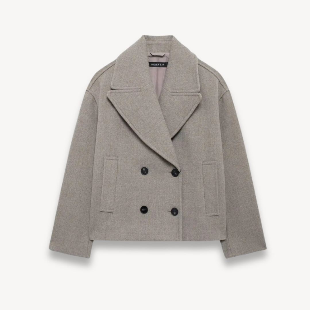 Stylische Damencoat Peacoat Modern