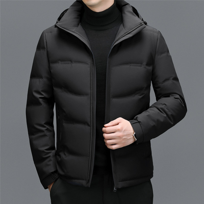 Herren Winterjacke Isoliert Warm Verstärkt - IdealeKleiden