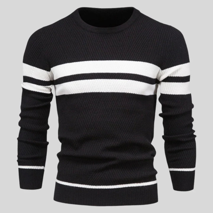 Herren Pullover Warm Baumwolle Bequem
