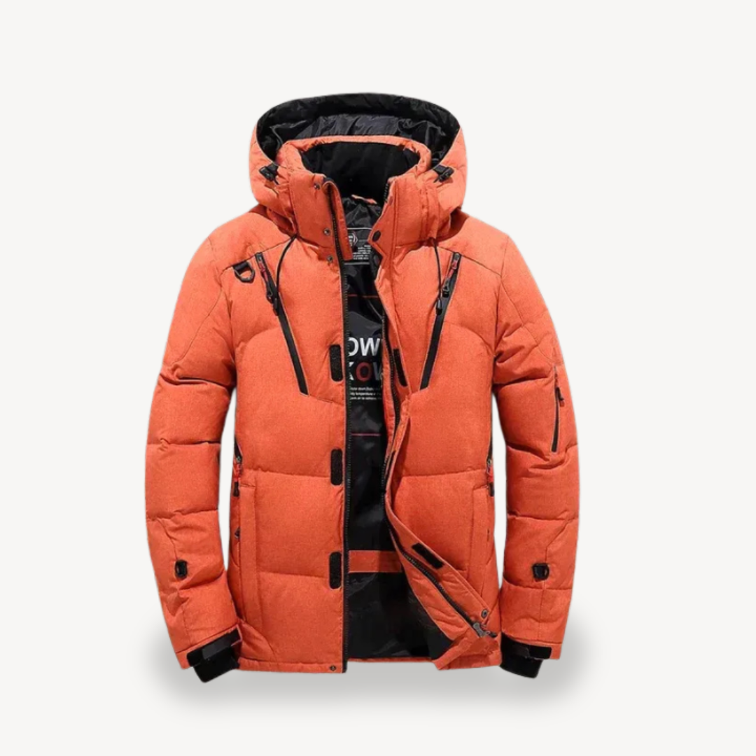Warme Winterjacke Herren Gepolstert