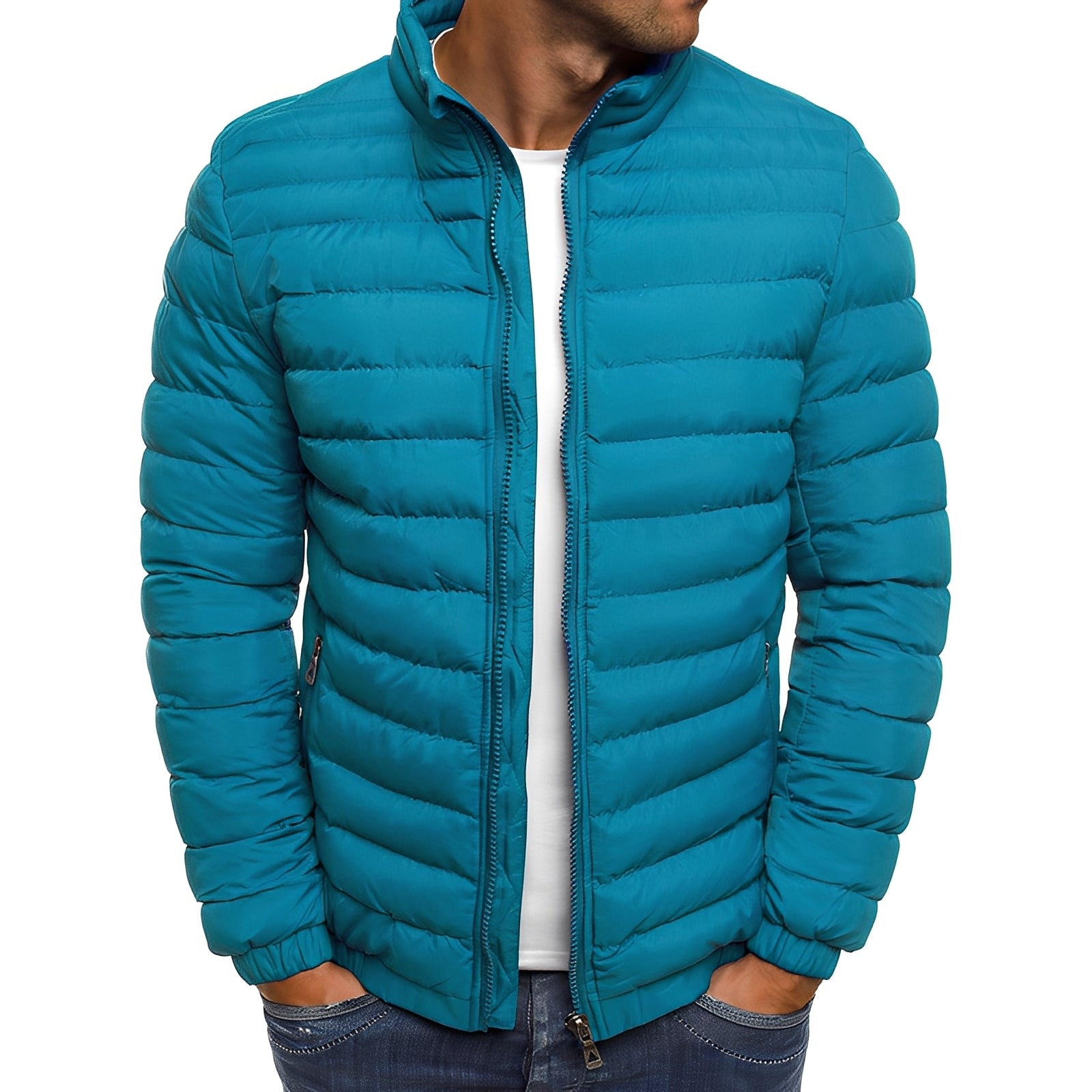 Bequeme Herrenjacke Lässig Leicht - IdealeKleiden