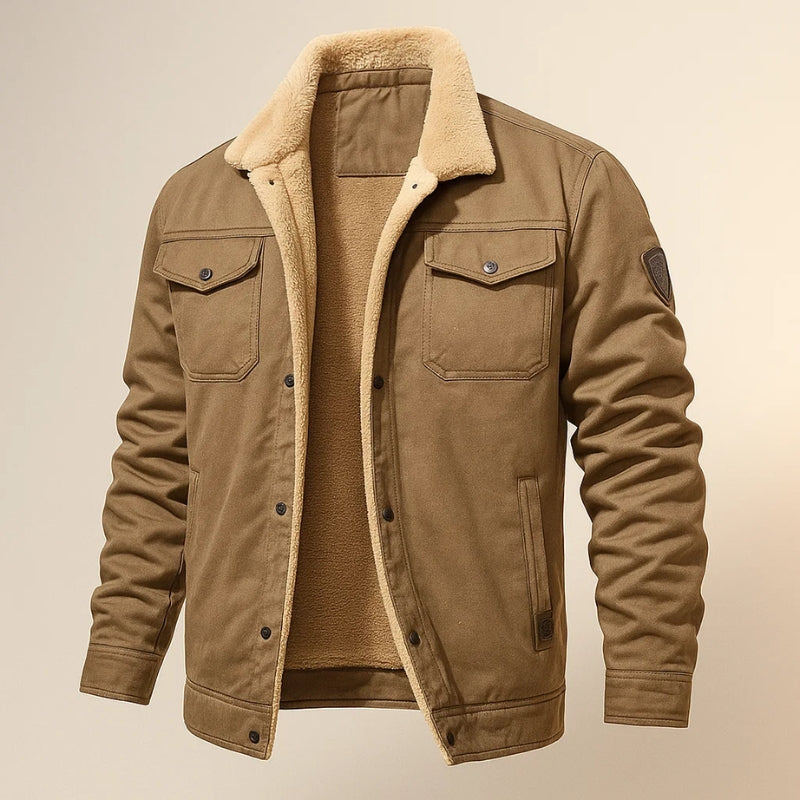 Warmgefütterte Sherpa Jacke Damen
