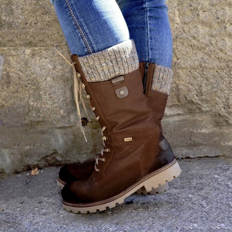 Stylische Stiefel Damen | Knöchelhohe Kampfstiefel Mode