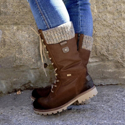 Stylische Stiefel Damen | Knöchelhohe Kampfstiefel Mode