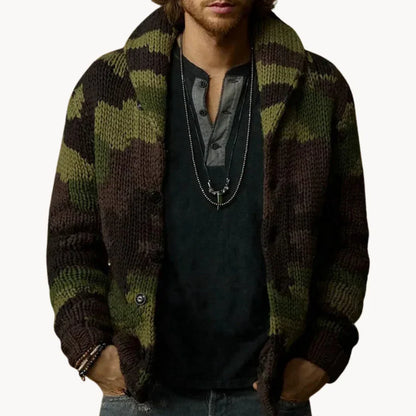 Herrenweste Camouflage Militär Look