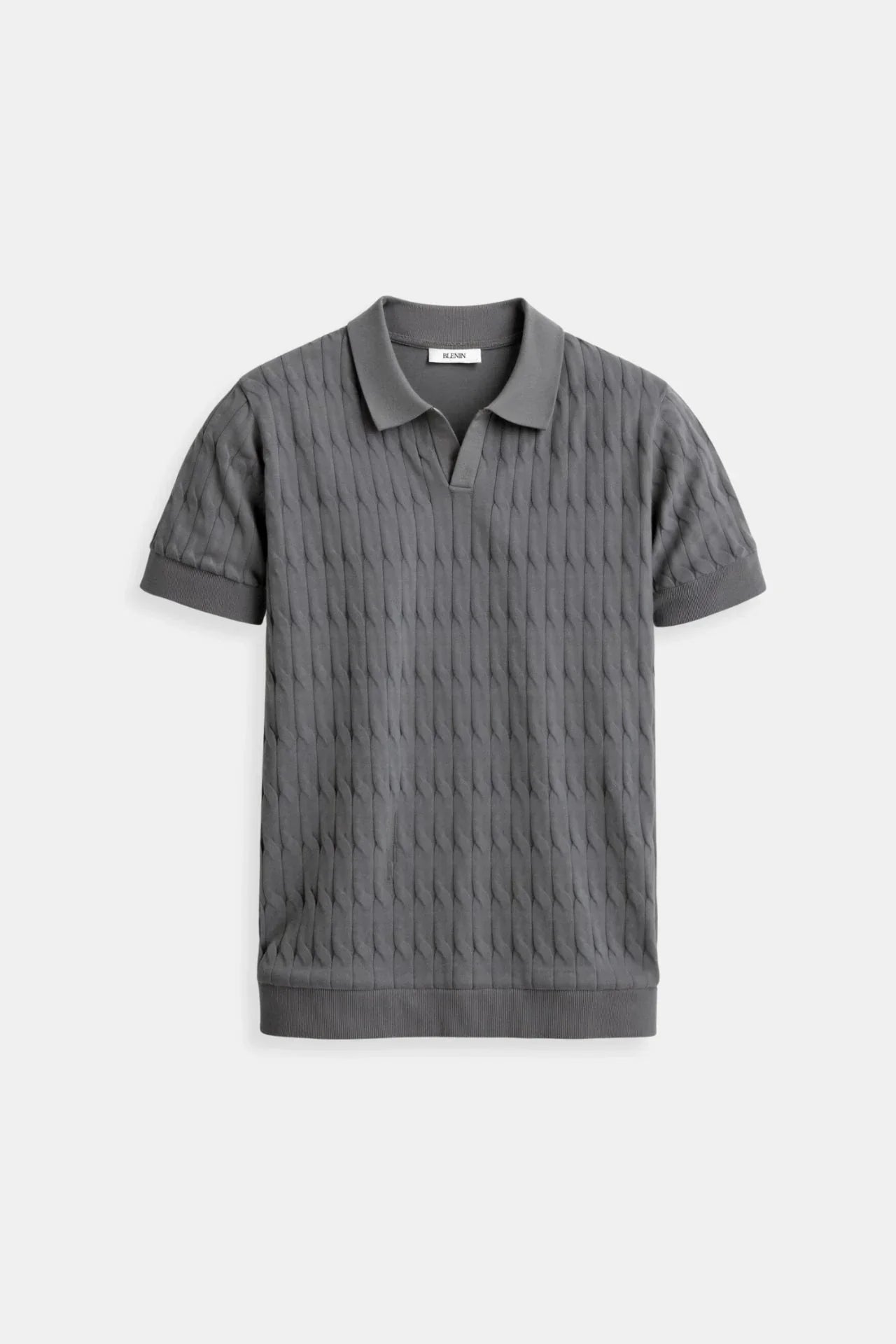 Herren Poloshirt Elegantes Weiß