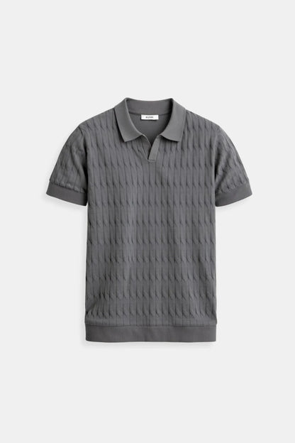 Herren Poloshirt Elegantes Weiß