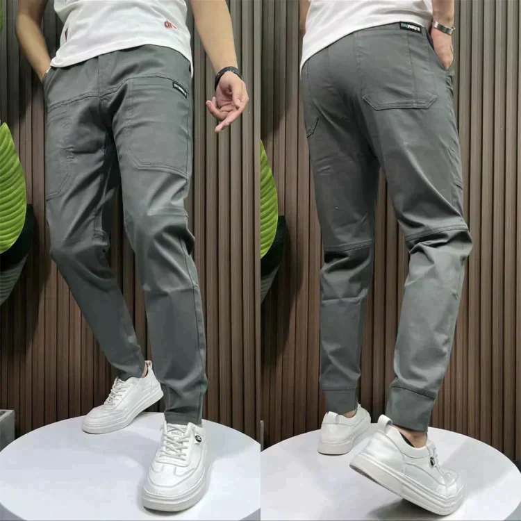 Dehnbarer Cargo-Hosen Comfort Fit - IdealeKleiden