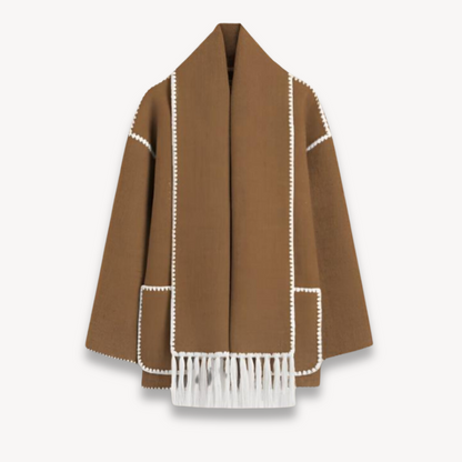 Winterjacke Damen Schal inklusive