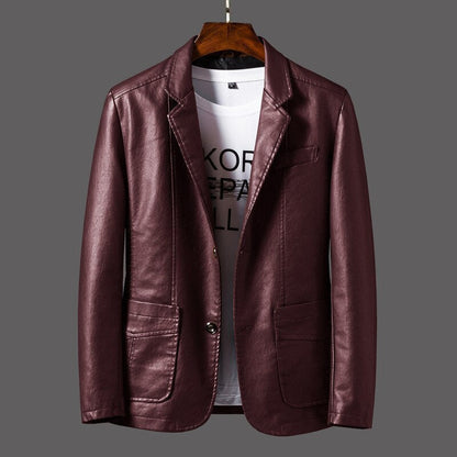 Lederjacke Herren Modern Bikerstil