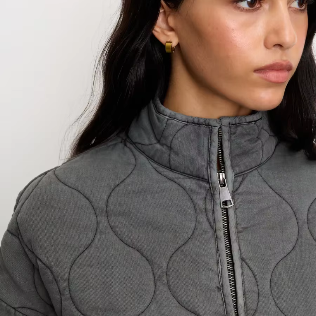 Damen Steppjacke Winterwarm - IdealeKleiden