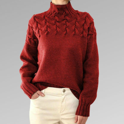 Elegante Damenkleidung Mit Stehkragen Warm