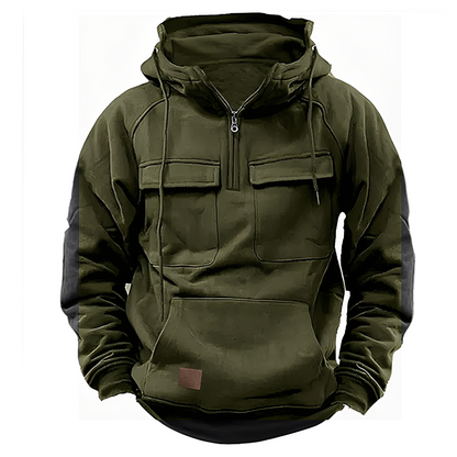 Praktischer Herren Hoodie Vieltaschen Design