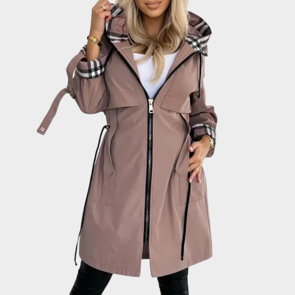 Warmes Winterparka Lang Mantel Kapuze