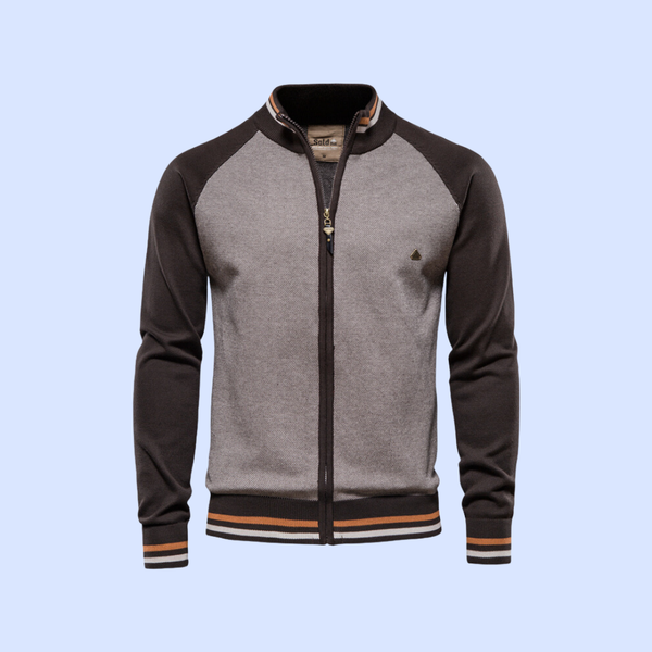 Bequeme Herbststrickjacke Warm