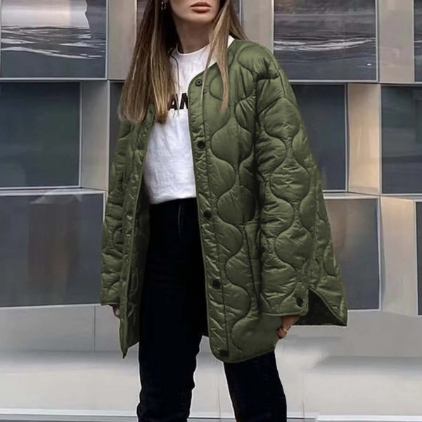 Coole Steppjacke Herbst Winter Karomuster