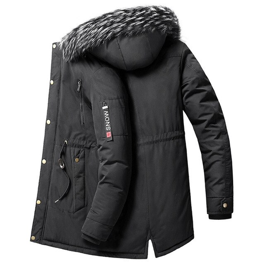 Herren Parka Warm Isoliert - IdealeKleiden