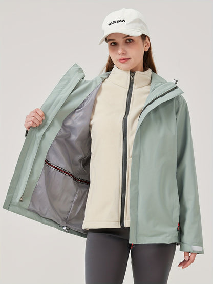 Damen Skijacke Warm Leicht Winter