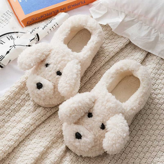 Bequeme Damen Hausschuhe mit Tierdesign