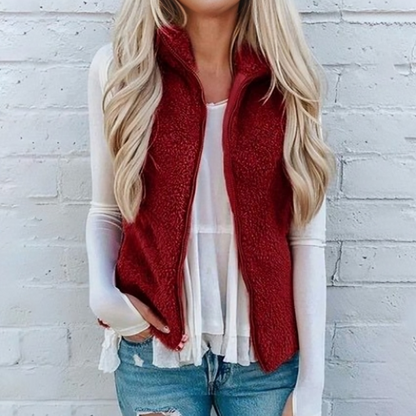 Leichte Fleeceweste Damen Gemütlich