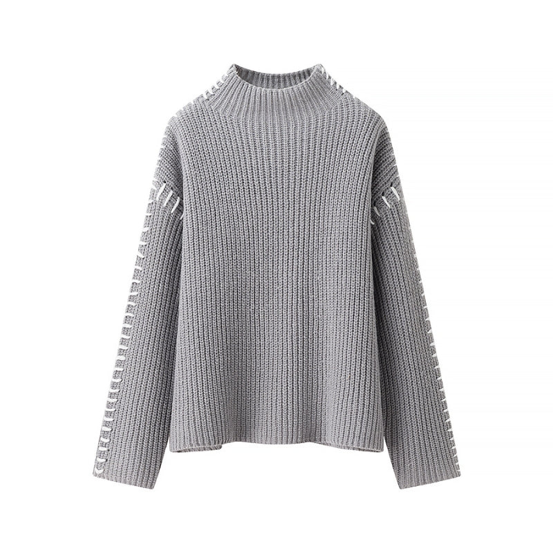 Weiche Strickpullover Damen Elegant Comfort
