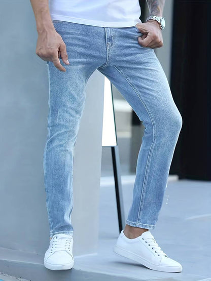 Männer Jeans Hose Streetwear Stil