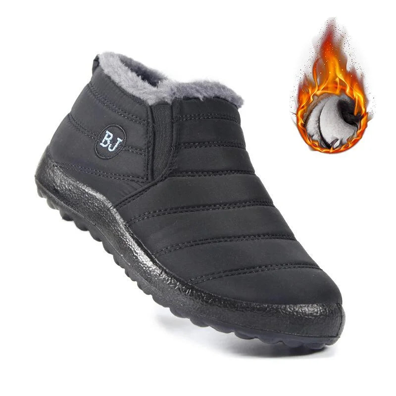 Damen Schneestiefel Warm & Bequem Winterstiefel