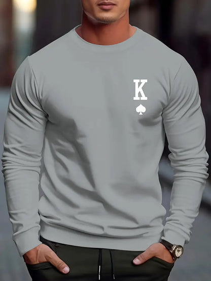 Klassischer Herren Pullover Rundhals Ausgezeichnete Qualität - IdealeKleiden