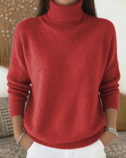 Stylische Rollkragenkleidung Lässig Modern