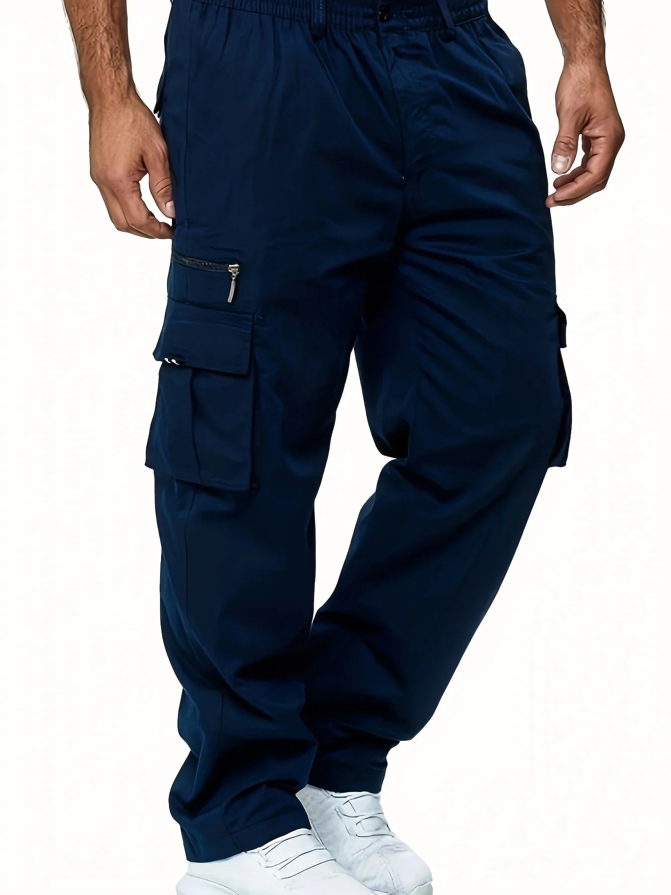 Bequeme Herren Cargo Hose Freizeit Stil