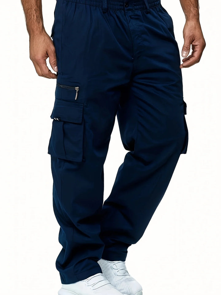 Bequeme Herren Cargo Hose Freizeit Stil