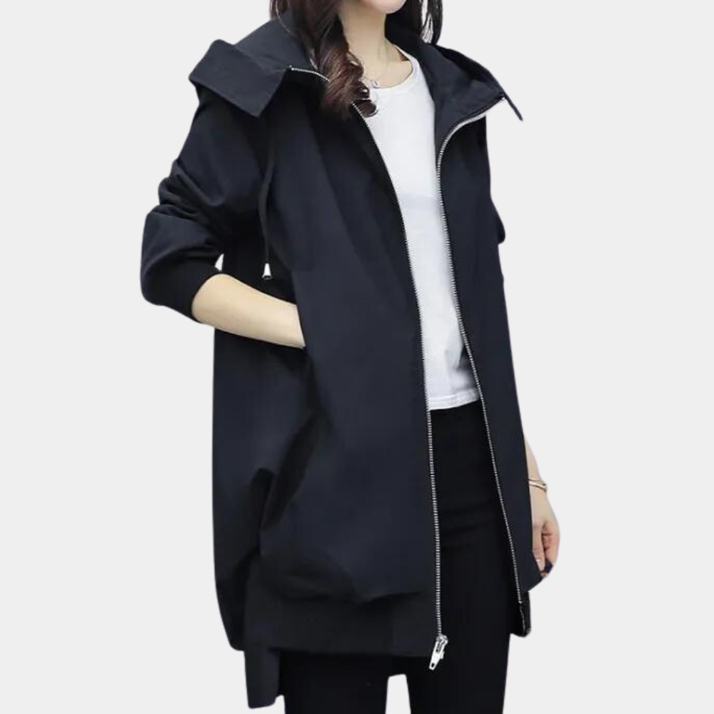 Herbstjacke Damen Modern Lang