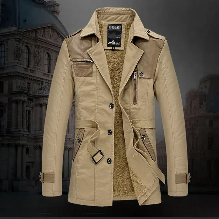 Eleganter Langmantel Damen bleibt falsch, daher: 
Eleganter Trenchcoat Herren Lang - IdealeKleiden